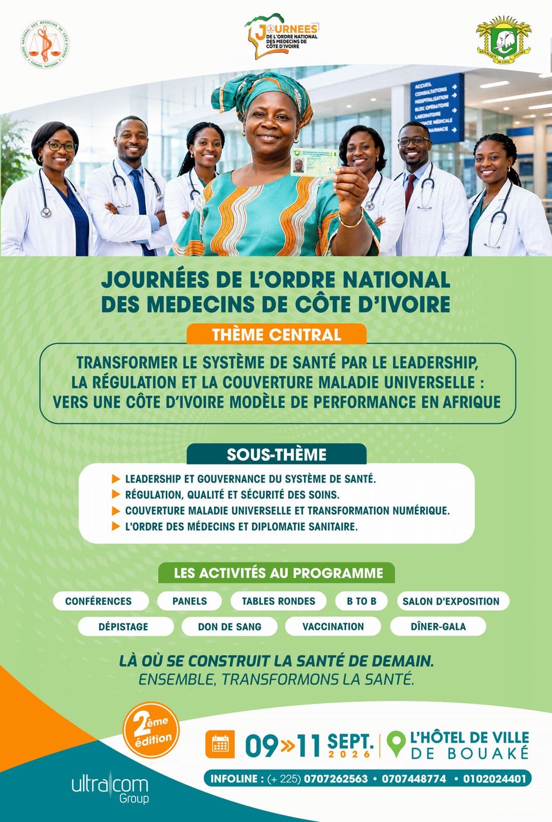 Médecins et professionnels de santé de Côte d'Ivoire